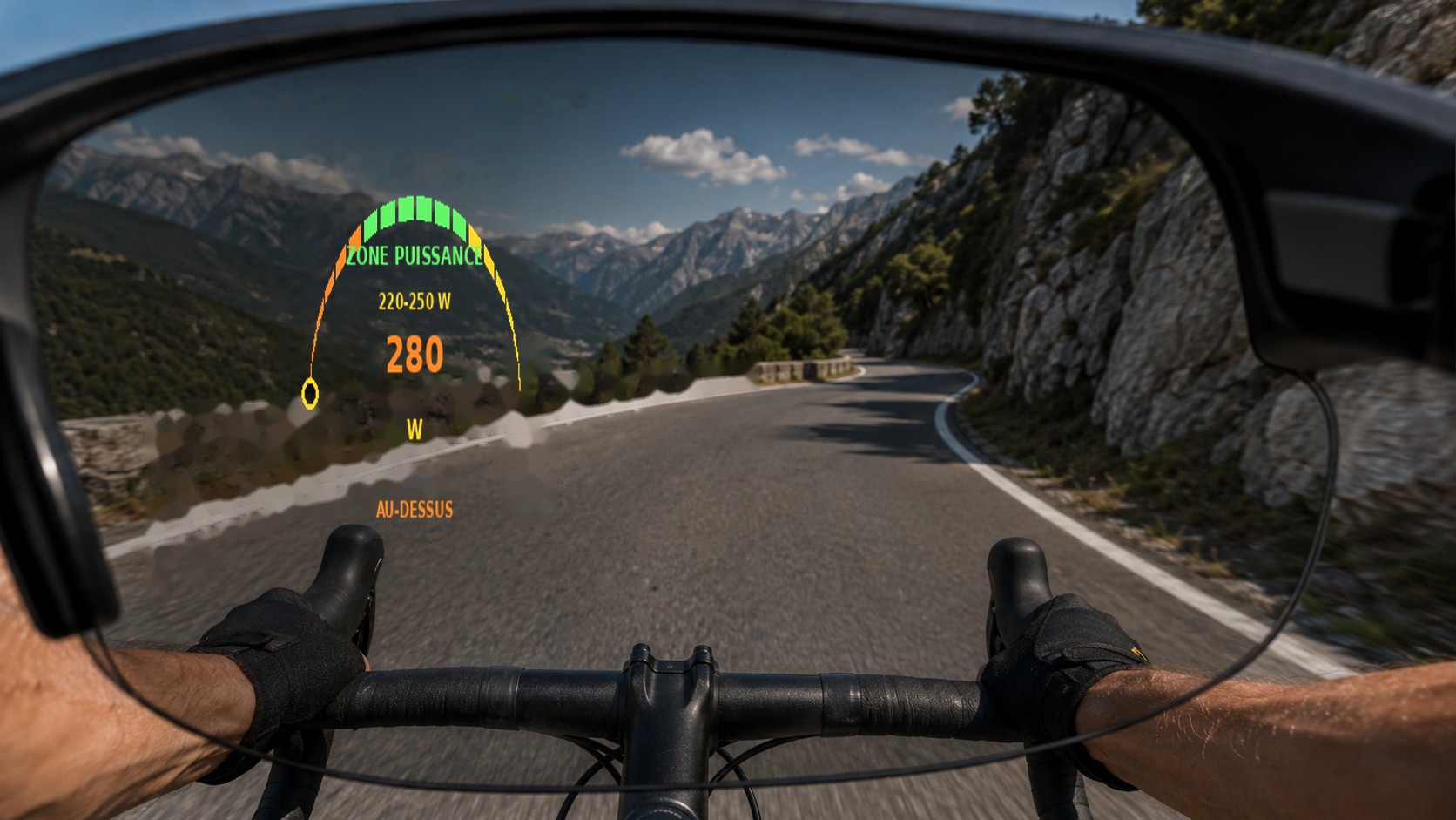 Puissance au-dessus de la cible — HUD AI-Training sur lunettes ENGO 3